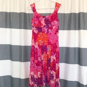 Floral Sleeveless Spring Dress